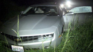 Illustration for article titled See What A Stolen Rental Camaro Looks Like After A 150 MPH Police Pursuit